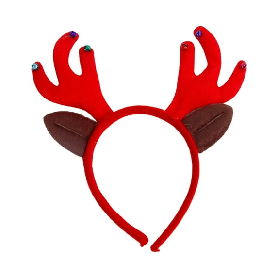 Christmas Headband for Children Reindeer and Ear Hair Accessories Festive Dressing Props for Holiday Celebrations