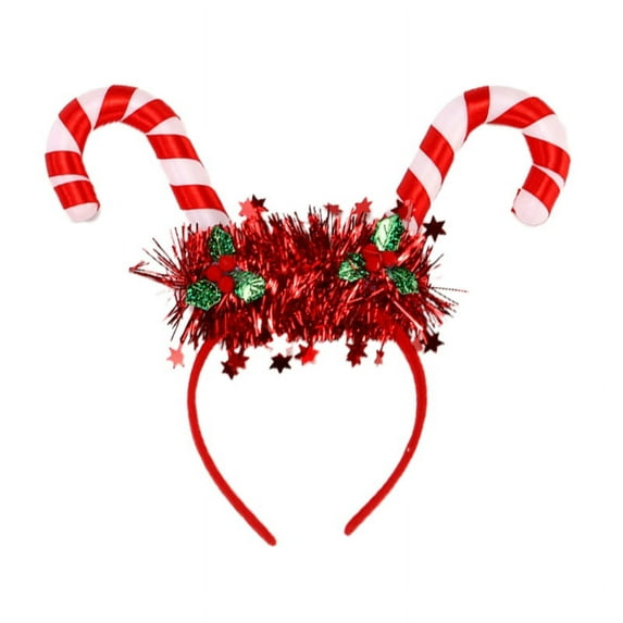 Christmas Headbands Lighted Headband Kids Headwear Xmas Ornaments Decor