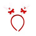 thumbnail image 1 of Christmas Headbands Reindeers Headband Santa Xmas Tree Toppers Headwear Accessories Holiday Party Photo Booth, 1 of 7