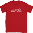 thumbnail image 1 of Christmas Heart Beat T-Shirt Funny Beautiful Holiday Xmas Santa Elves Tee - Red, 4XL, 1 of 1