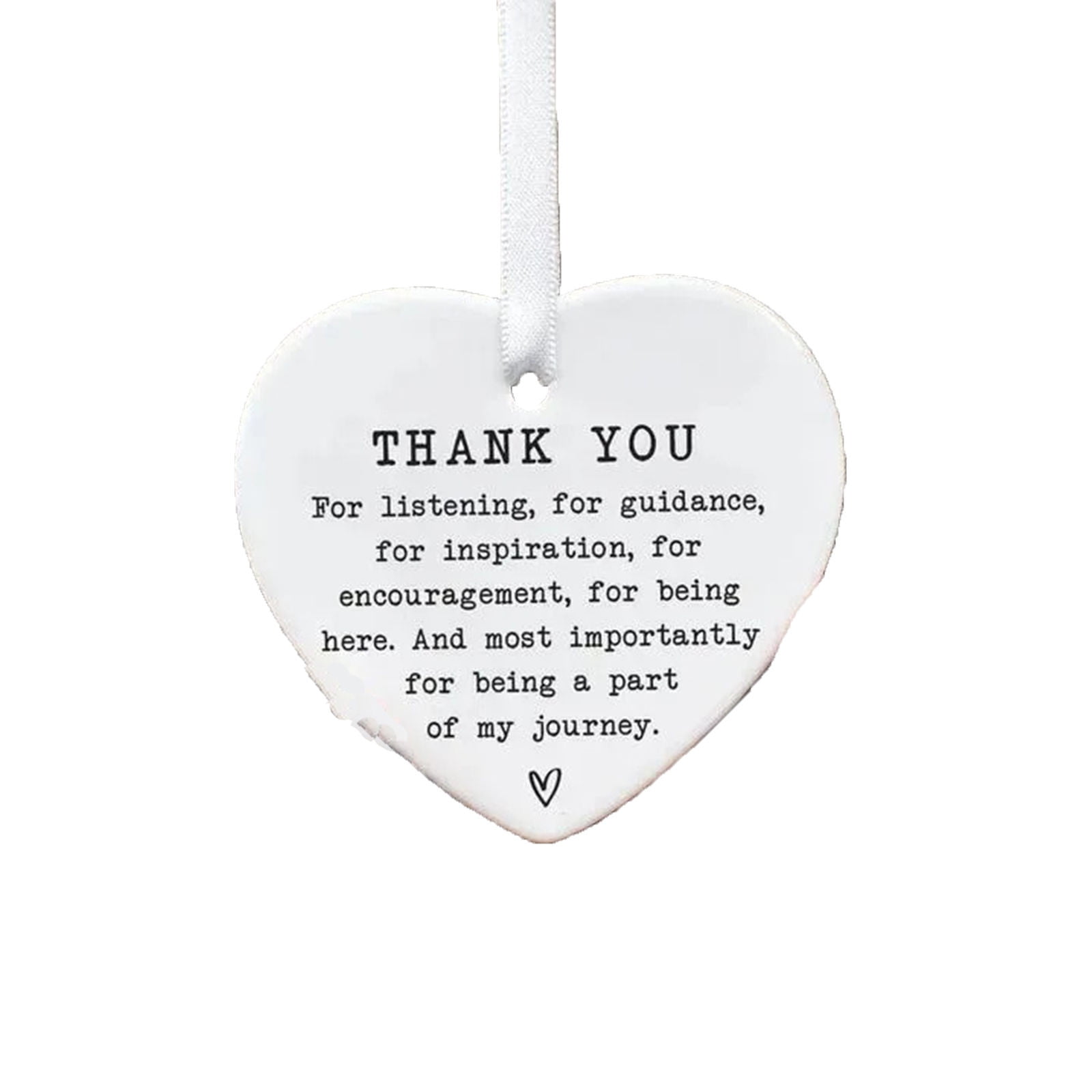 Christmas Heart Hanging Ornament 2025 New Speech Gifts Heart