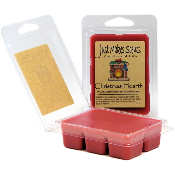 Christmas Hearth 2 Pack Wax Melt -Just Makes Scents Candles & Gifts
