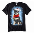 thumbnail image 1 of Christmas Heeler T-Shirt Men's Festive Holiday Gift Tee, 1 of 5