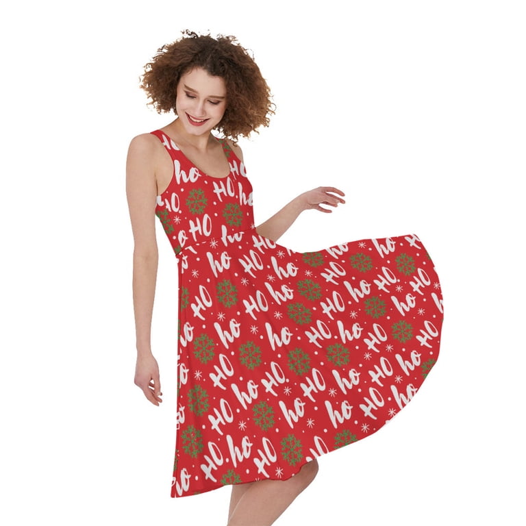christmas print maxi dress white christmas dresses Blue Cotton Print Maxi Dress