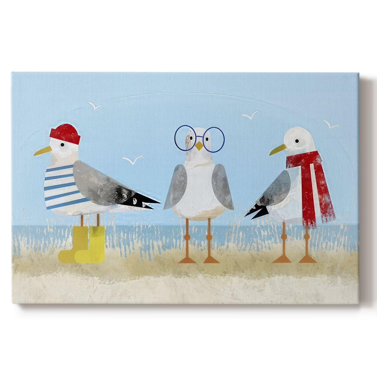 Christmas Holiday Art III- Gallery Wrapped Canvas-XII