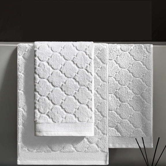 Christmas Holiday Decor New Bath Towels Set for Bathroom Thick Soft Absorbent Towel Set Of 4 Household Wash Face Gift Towel, White