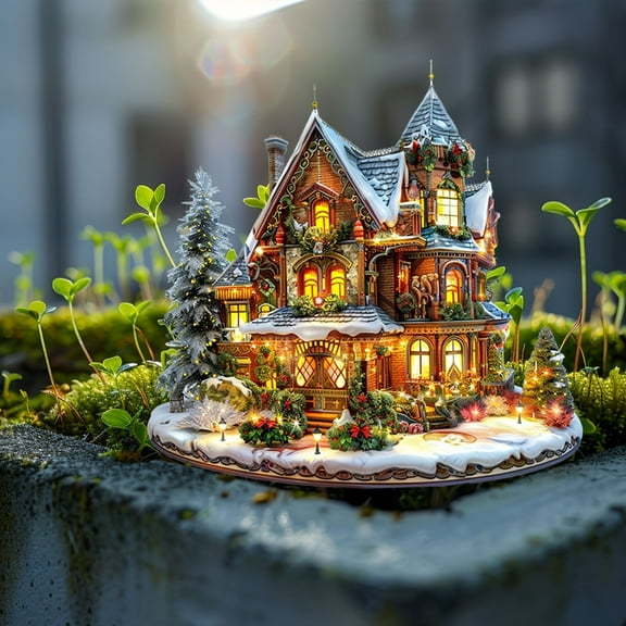 Christmas Holiday Garden Sign - Weather-Resistant Outdoor Yard Stake with Festive Designs, Durable Ground Insert Decoration for Lawn, Patio, and Seasonal Decor