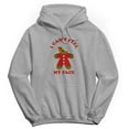 thumbnail image 1 of Christmas Holiday I Cant Feel Graphic Sport Grey Men's Cotton Pullover Hoodie, 1 of 1