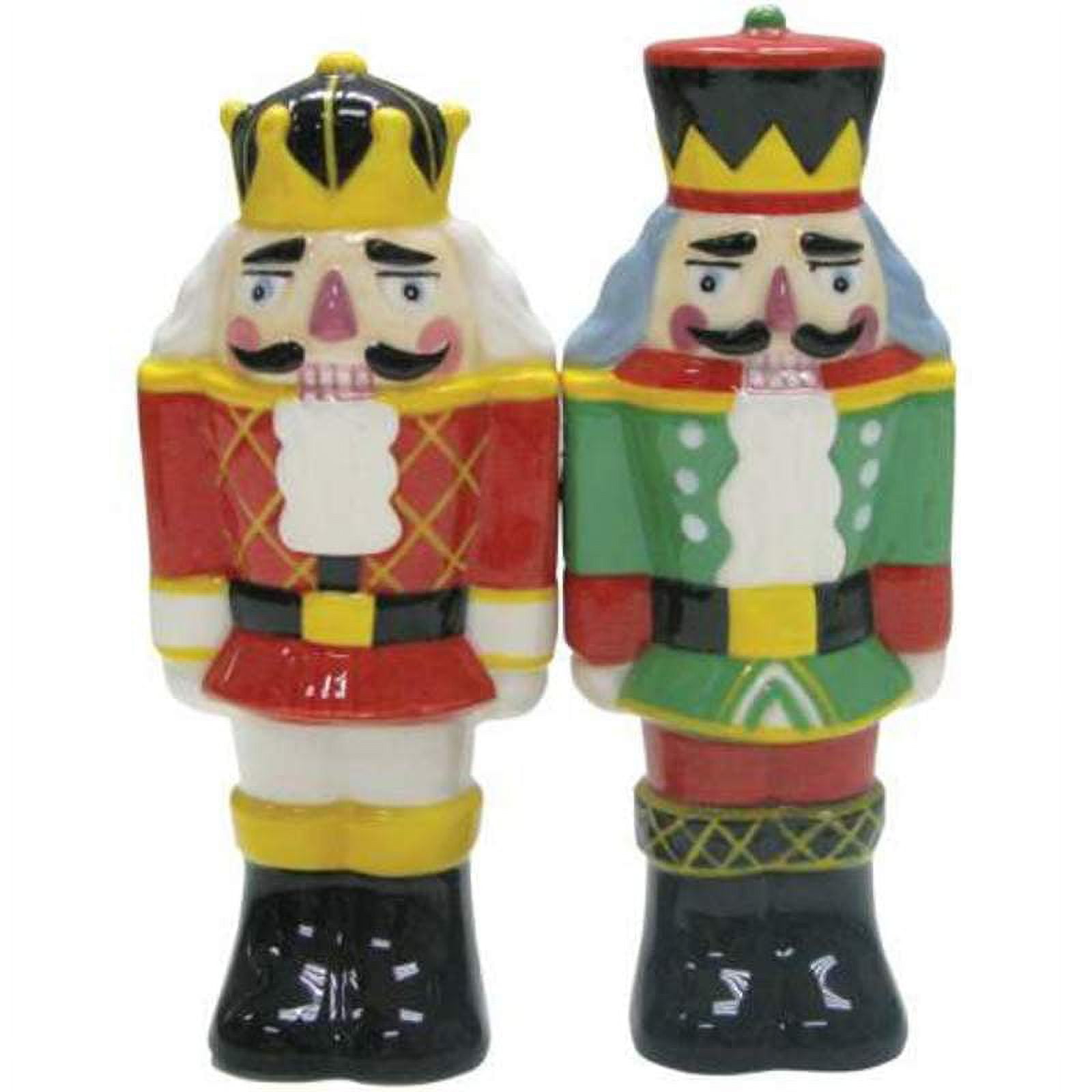 Christmas Holiday Nutcrackers Salt and Pepper Shakers S and P Set