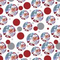 thumbnail image 1 of Christmas Holiday Santa Catching Snowflakes Premium Gift Wrap Wrapping Paper Roll, 1 of 5