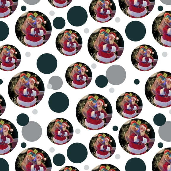 Christmas Holiday Santa Chimney Magic Premium Gift Wrap Wrapping Paper Roll