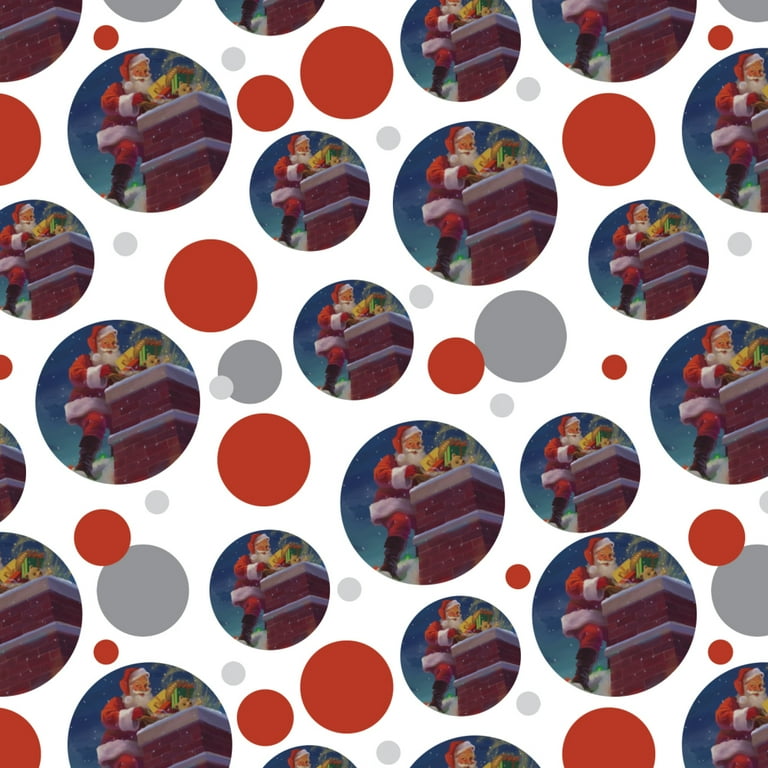 Santa Chimney Wrapping Paper Rolls Santa Chimney Wrapping Paper Rolls