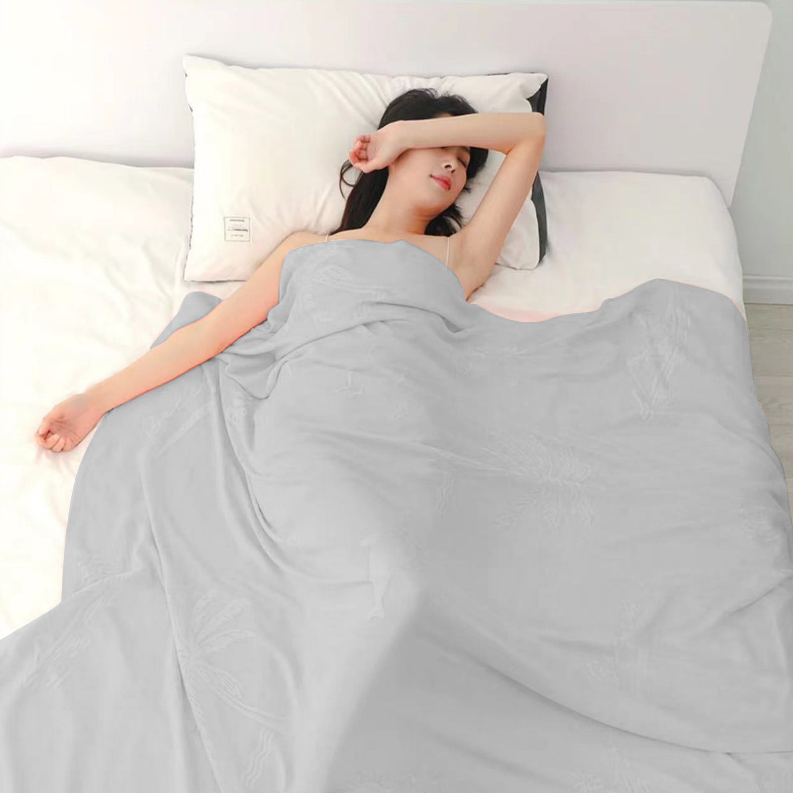 QTOCIO Ice Blankets For Hot Sleepers And Night Sweats, For AllSeason, UltraCool Lightweight