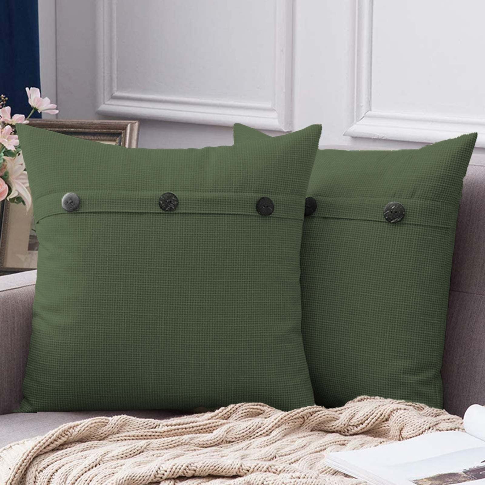 Christmas Holiday Savings 2023! QTOCIO Pillows And Cases, Cream White