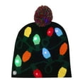 thumbnail image 1 of Christmas Holiday Savings 2024! QTOCIO Christmas Decorations, Christmas Hat LED Light Knitted Hat Winter Warm Christmas For Kids And Adults, 1 of 1