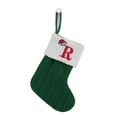 thumbnail image 1 of Christmas Holiday Savings 2024! QTOCIO Christmas Decorations Gift Bags, Knitted Hosiery Wool Hosiery Embroidered Alphabet Children's Candy Gift Bag Green Christmas Stocking Gift Bag, 1 of 2