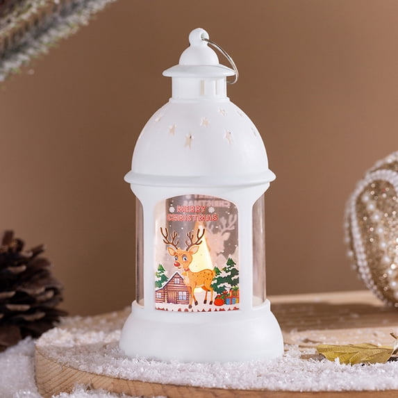Christmas Holiday Savings 2024! QTOCIO Christmas Decorations, Retro Wind Lights, Shop Window Decorations, Children's Christmas Small Gifts, Scene Decorations, Props For Home Party Decor