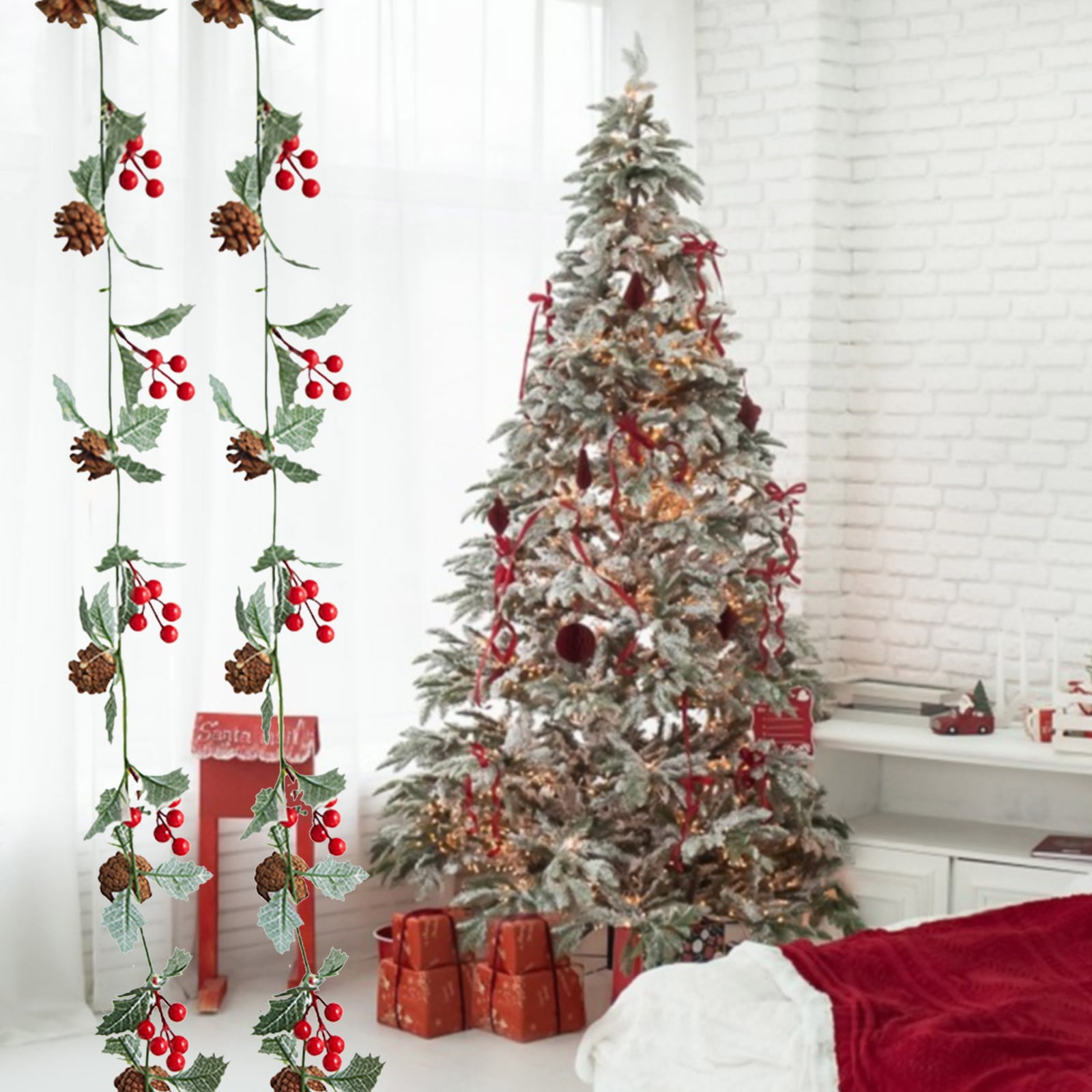 Christmas Holiday Savings 2024! Rvasteizo 78.74in Christmas Decorations