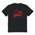 thumbnail image 1 of Christmas Holiday Sleigh Bae Graphic Black Men's Cotton T-Shirt, 1 of 1