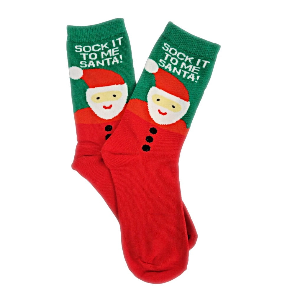Christmas Holiday Socks (Adult Medium)