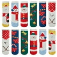 thumbnail image 1 of Christmas Holiday Socks Warm Winter Cozy Socks Fuzzy Socks, 1 of 5