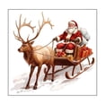 thumbnail image 1 of Christmas Holiday Sticker – Santa Claus, Reindeer & Snowflake Vinyl Decals, Waterproof Festive Stickers for Gifts, Laptops, or Party Decorations, 1 of 6