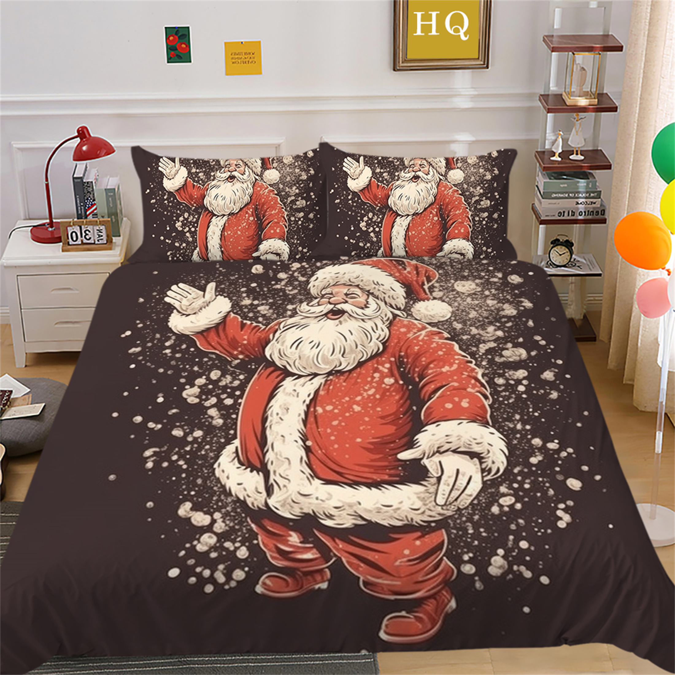 Christmas Home Bedding Set Teenager Highend Comforter Cover Quilt Cover