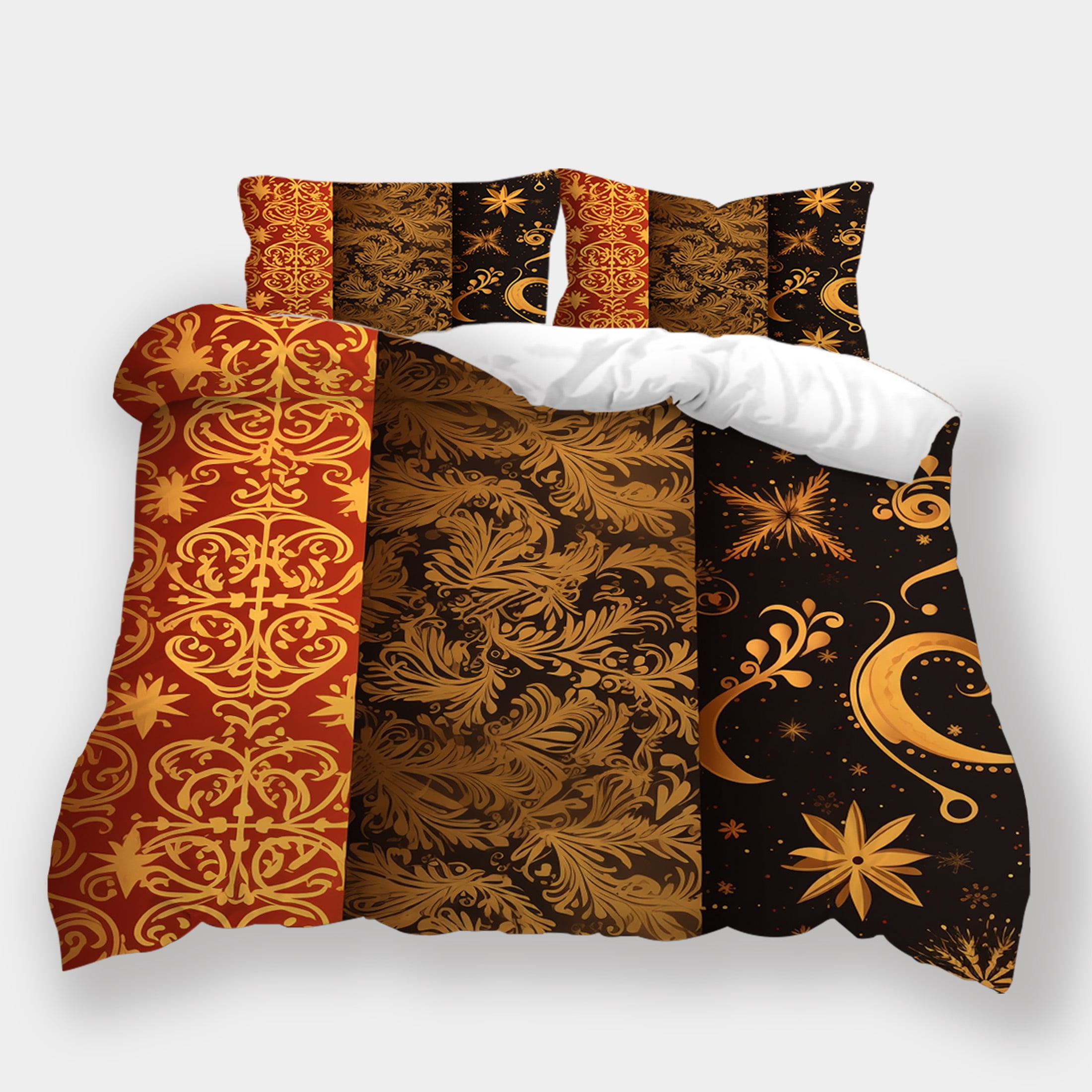 Christmas Home Bedding Sets Bedclothes Bedspreads Vintage Festival