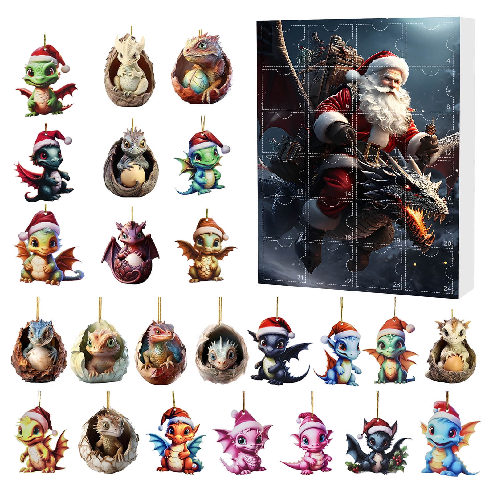 Christmas Home Decor 2024 Christmas Holiday Advent Calendar Advent