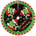 Christmas Home Decor Clearances Christmas Tree Skirt, Red & Green Merry
