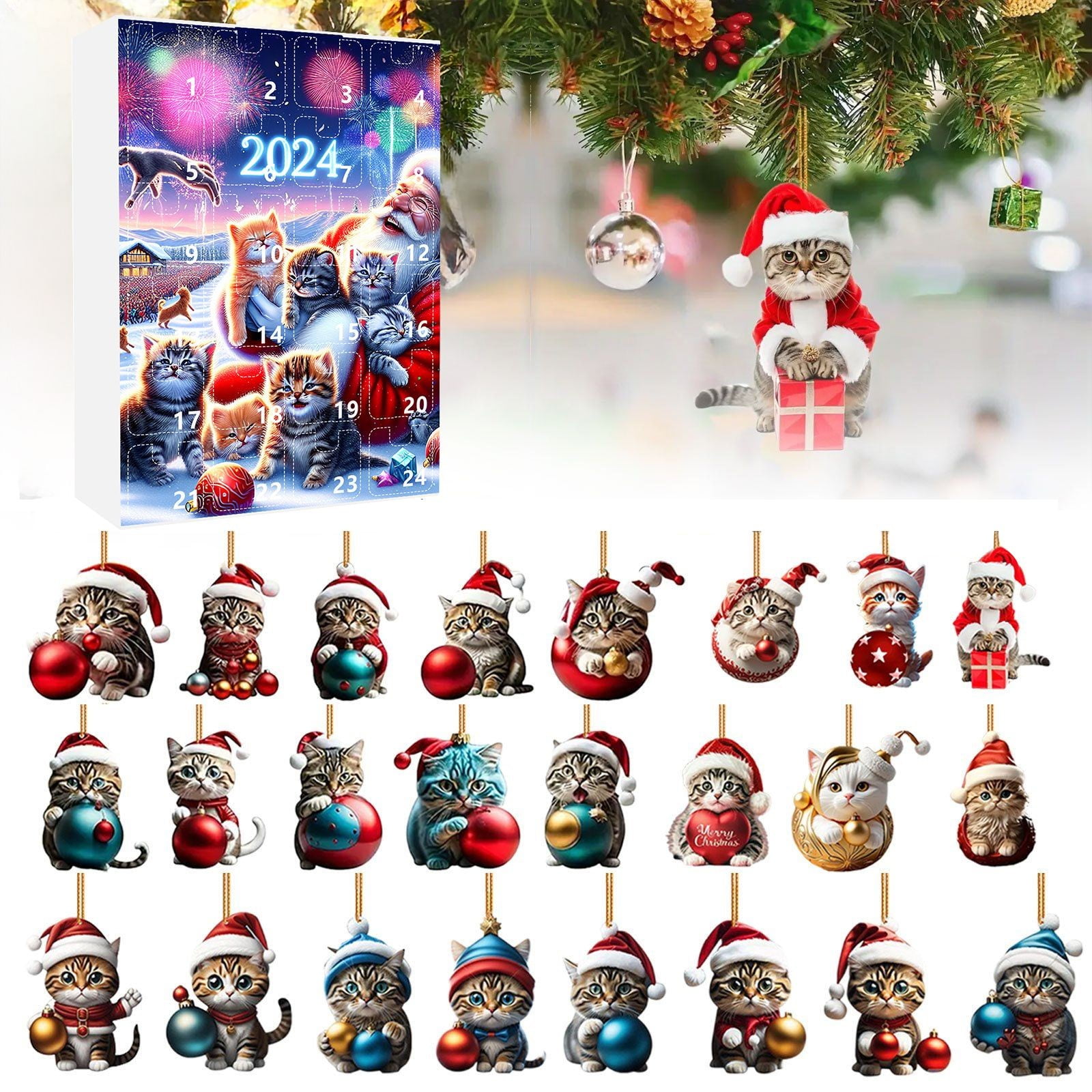Christmas Home Decorations 2025 Christmas Holiday Advent Calendar