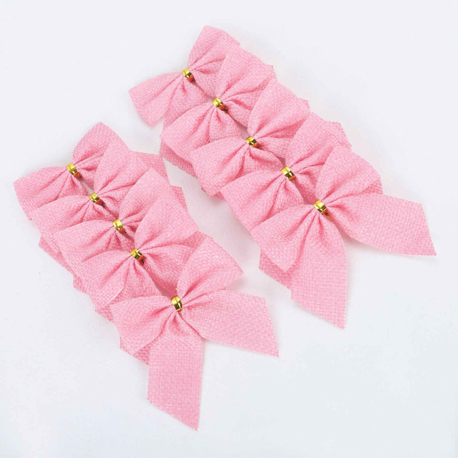 Christmas Home Ornament 10PCS Christmas Bows Various Styles Bows Fabric