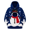 thumbnail image 1 of Christmas Hooded Cat Pouch Holder Soft Fleece Christmas Hoodie for Women Men Hoodie with Dog Pouch Oversized Pet Hoodies Carrier Large Pocket Hooded Sweatshirt, 1 of 4