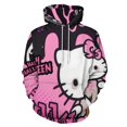 Christmas Hoodies,Halloween Hello Kitty Hoodie for Girl and Women