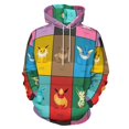 Christmas Hoodies,Pokemon Hoodie for Men and Women,Pullover Sweatshirts