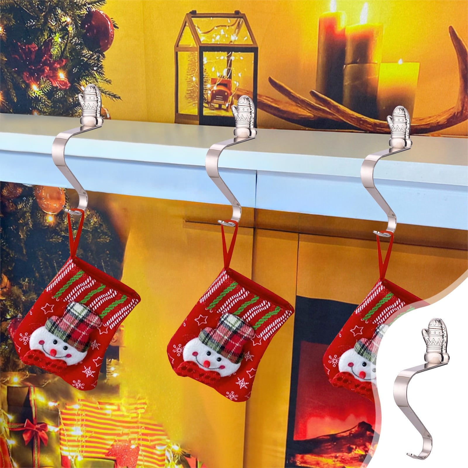 Christmas Hooks New Christmas Hooks Socks Stocking Holders Hooks