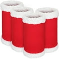 thumbnail image 1 of Christmas Horse Leg Wraps Set Of 4 Festive Holiday Trim Decorations, 1 of 9
