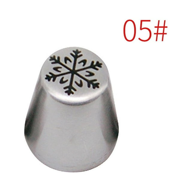 Christmas Hot Sale Christmas Flower Icing Piping Nozzles Cake
