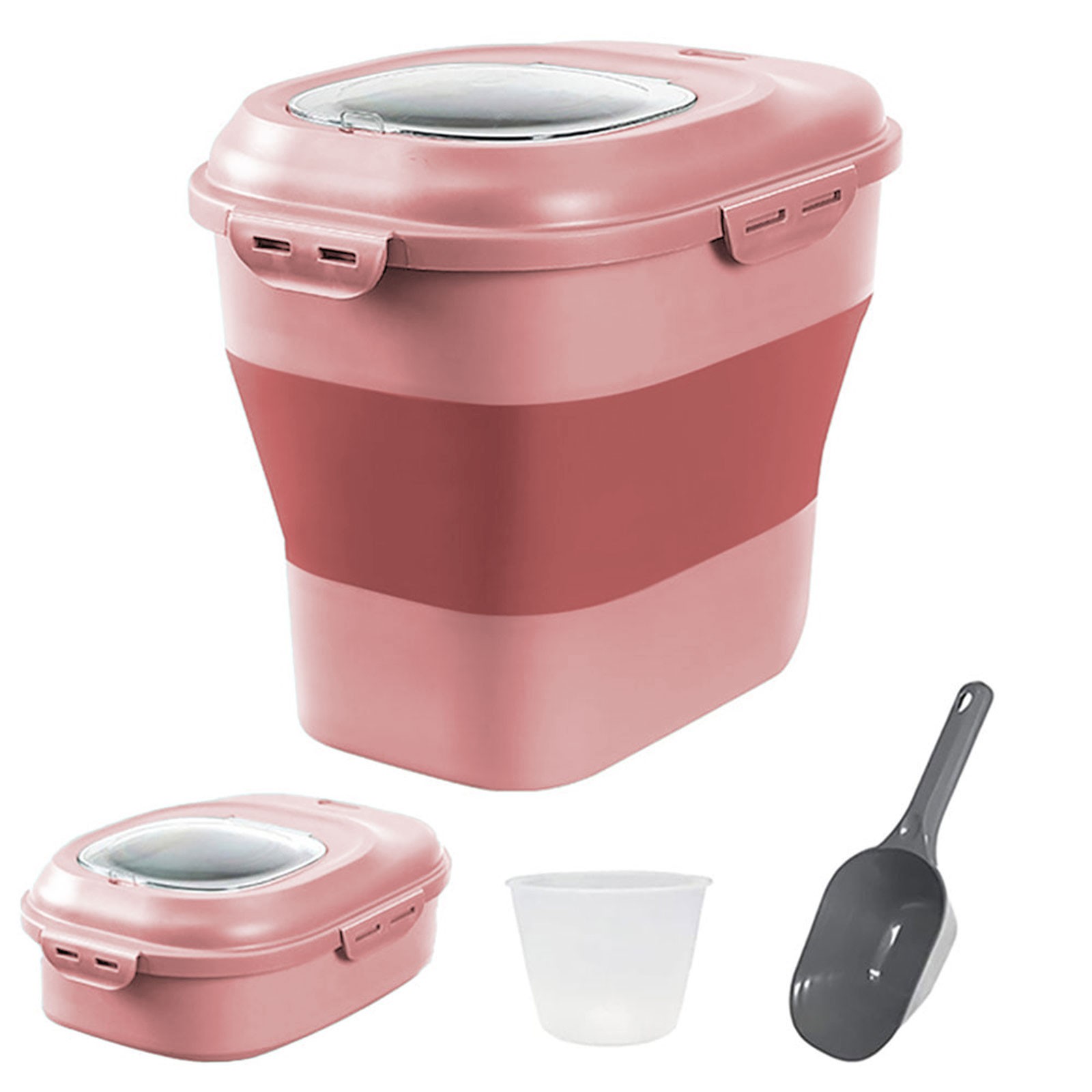 Christmas Hot Sale Large Sealed Dog Food Bucket Foldable Pet Food