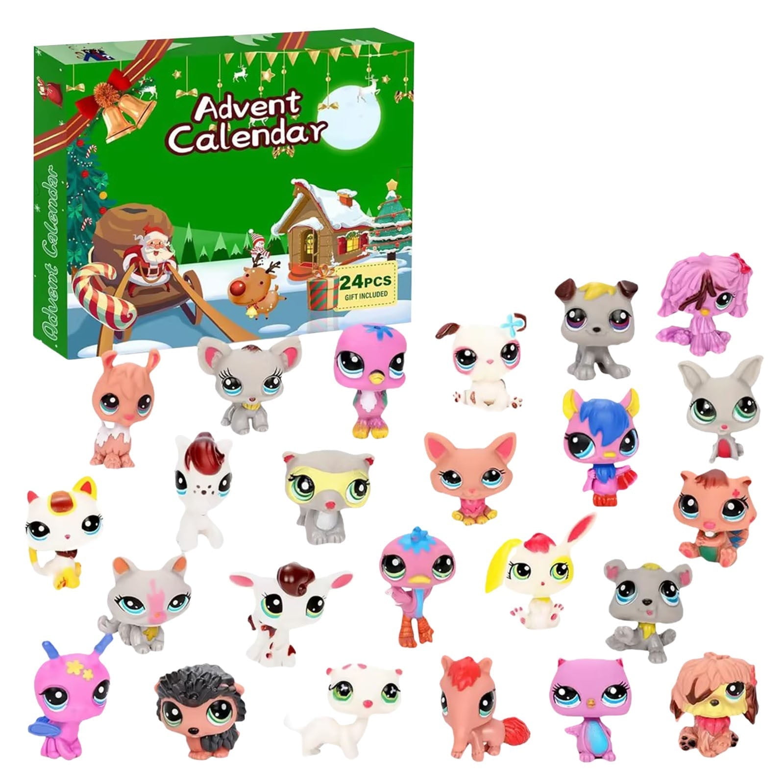 Christmas Hot Sales! Littlest Pet Shop Advent Calendar 2025 Kid Advent