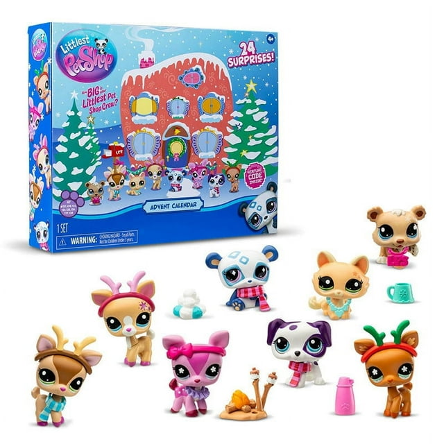 Christmas Hot Sales! Littlest Pet Shop Advent Calendar 2024 Mystery