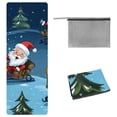 thumbnail image 1 of Christmas Hot Yoga Towel with Storage Bag, 72.8"x26.8", Suitable for Yoga, Pilates, Fitness, etc. - Yoga Blanket Towel - Amazon Bestseller, 1 of 6