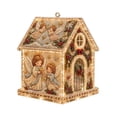 thumbnail image 1 of Christmas House Pearl Art Kit with LED Lights, Diy Bead Craft for Adults and Festive Tabletop Ornament Decor, 1 of 7