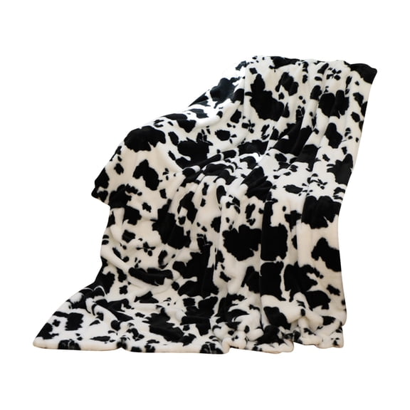 Christmas Huge Savings! Pejock Wool Fabric Blanket Super Hairless Hairless Luxurious Flannel Blanket Lightweight Microfiber for Sofas Or Beds, 75x100cm