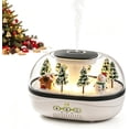 Christmas Humidifier Diffuser Oil Village Raindrop Aroma 400ml with ...