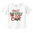 thumbnail image 1 of Christmas I'm The Naughty Elf Xmas Toddler Baby Graphic T Shirt Brisco Brands 6M, 1 of 1