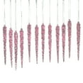 thumbnail image 1 of Christmas Icicle Ornaments 12PC - 5.1" Clear Acrylic Hanging Decorations for Christmas Tree, Winter Wonderland Party & Xmas Wedding Supplies, 1 of 5