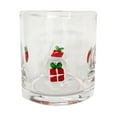thumbnail image 1 of Christmas Icon Glass Cups 14oz Christmas Gift Box Stemless Glasses Double Old Fashioned Icon Juice Glasses Drinking Cups for Holiday Party Supplies & Gift, 1 of 3