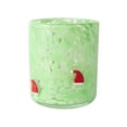 thumbnail image 1 of Christmas Icon Juice Glasses, Christmas Drinking Cups, Four Colors and Patterns, Strong and Durable, Holiday Gifts for Friends (Green), 1 of 5