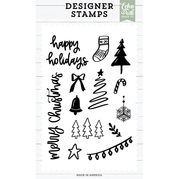 Christmas Icons Marker Stamp Set